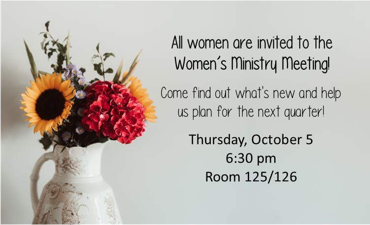 Womens min meeting oct 2023